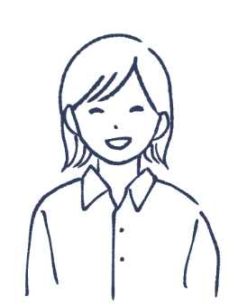 資格取得者の似顔絵1