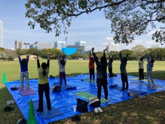 主催イベント:のびのびパークヨガ 2026年春の画像