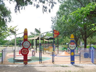 遊具広場（愛称名：サンデンタルピアキッズベース）の写真