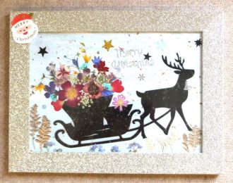 主催イベント：押し花アートフレーム作りの画像