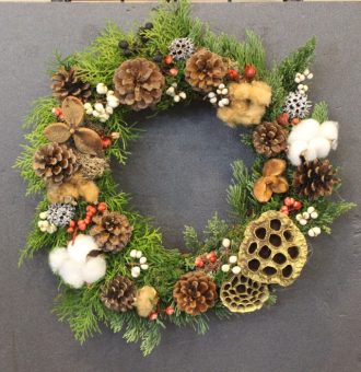 主催イベント：クリスマスリース作りの画像