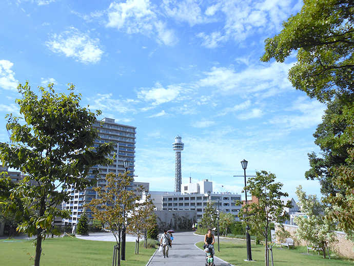 全国初の立体都市公園の写真