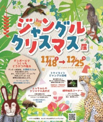 主催イベント：【11/18(火)より開始】ジャングルクリスマス展の画像