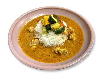 マレーシア風チキンカレーの写真