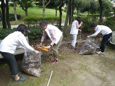 作業中