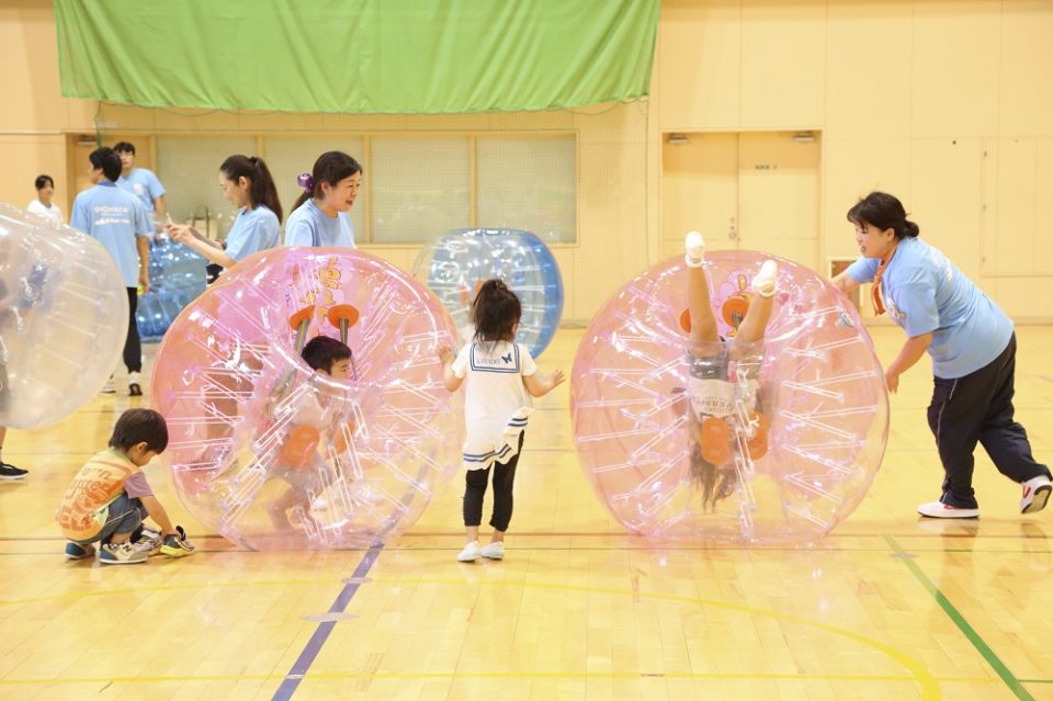 大人気!ふわふわバブルボールがまたやってくる!
