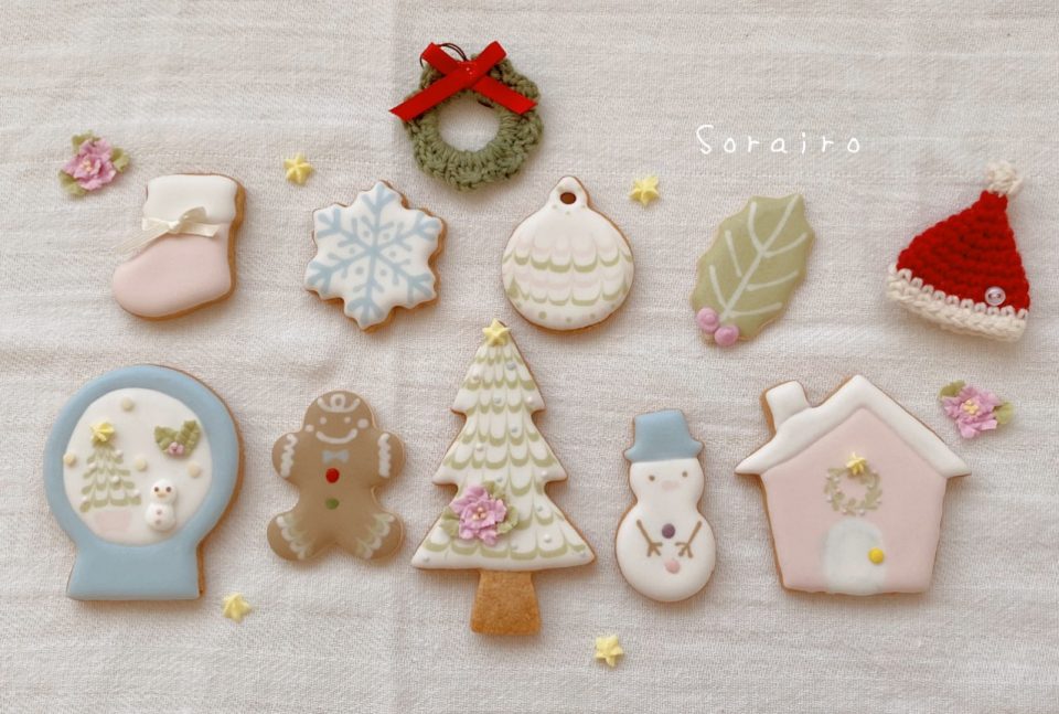 12月19日(土)Sorairo アイシングクッキーワークショップ「クリスマスクッキー」