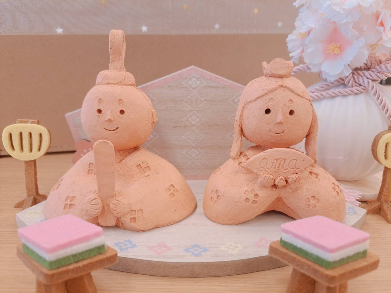 <土器つくりシリーズ>おひなさまをつくろう