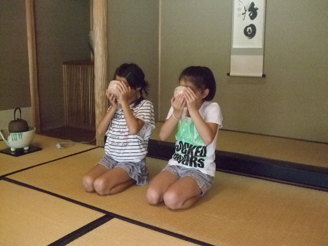 お茶たて体験