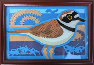 主催イベント：コチドリのガラス絵をつくろうの画像