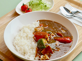 温野菜カレーの写真