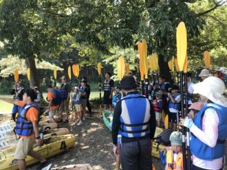 主催イベント：カヤック体験①②の画像