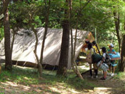 テント泊の写真