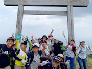 入道ヶ岳登山の写真